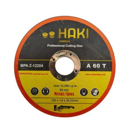 125×1.6 круг отрезной по металлу Haki