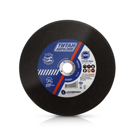 300*3.0*22MM disc de tăiere metal Titan