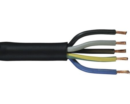 Cablu electric H05RR-F 5x1.5mm