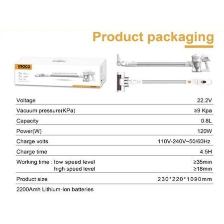 Пылесос 120W INGCO