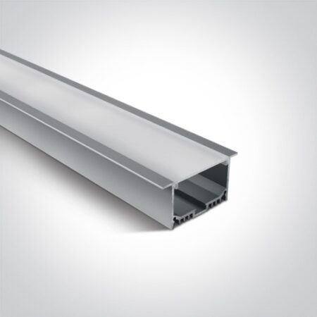 PROFIL ALUMINIU BANDA LED INCORPORAT 2M 24MM