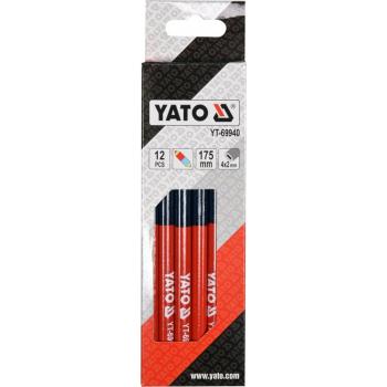 Creion pentru construcție albastru-Rosu 175mm