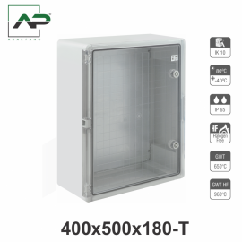 DULAP DE DISTRIB. DIN ABS TRANS. 400x600x200 IP65