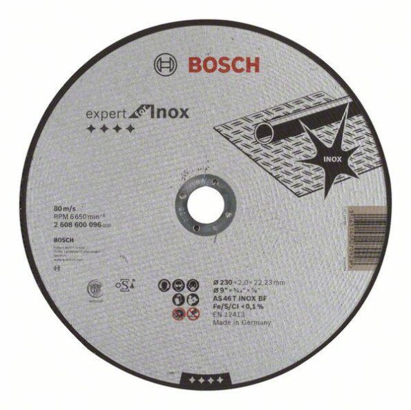230*2 disc de tăiere metal Bosch