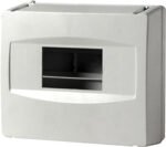 Распределительный шкаф 4 модулей серый пластик Enext