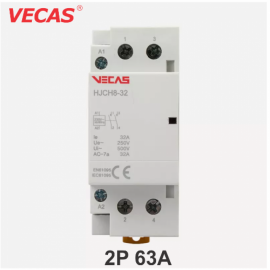 Contactor modular 63A 2P Vecas