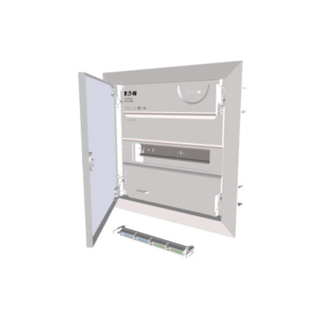 Металлический шкаф 12 модуля белый метал Eaton