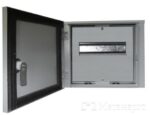 Металлический шкаф 16 модулей серый метал Enext