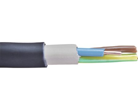 Cablu electric N2XH-J 3x2,5mm cupru