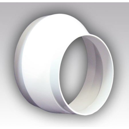 EXCENTRIC CONECTOR ROTUND CANALE 100