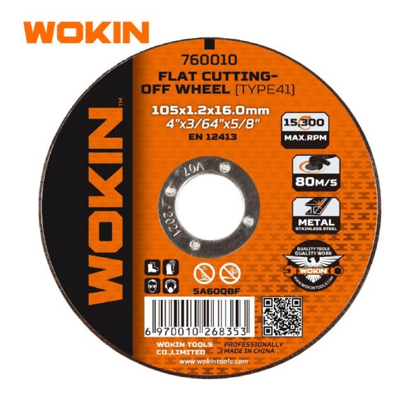 DISC PENTRU METAL 180*1,6*22,2mm WOKIN