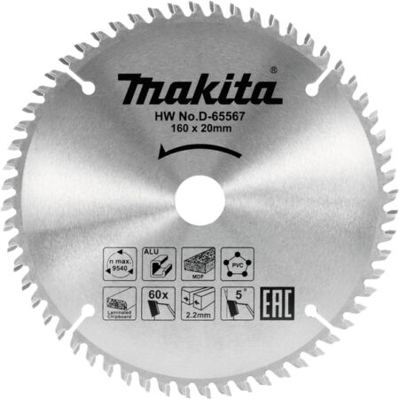 210*30*60 disc pentru ferestrau circular multimaterial Makita