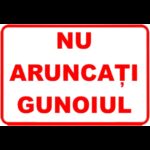 AUTOCOLANT A3 NU BLOCATI EVACUAREA GUNOIULUI