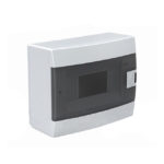 Cutie pentru automate 1x8 module albă plastic Horoz
