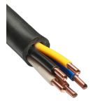 Cablu VVGng 5x1mm negru cupru