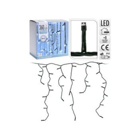 LUMINITE DE SARBATORI (TURTURI) 360 LED,1200*52cm