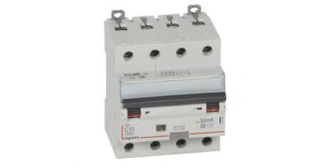 Диференциальный автоматический выключатель 10A 4P Legrand