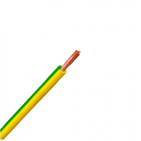 Cablu PV3 1x6mm galben-verde cupru