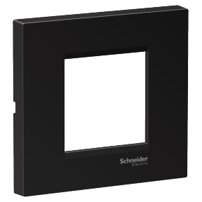 Ramă cu 2 locuri negru 81 x 9.5 x 87 mm easy Styl plastic Schneider