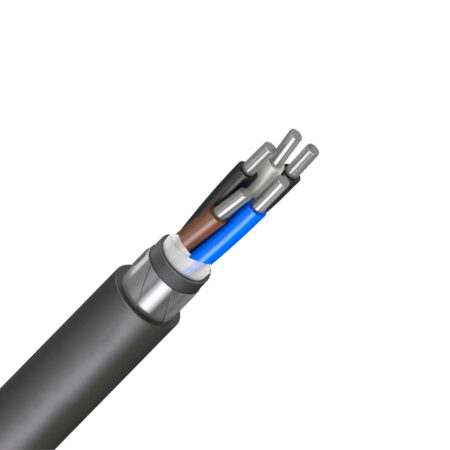 Армированный кабель AC2XABY 5x16mm