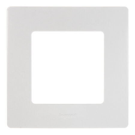Рамка одиночная белый 86 x 86 x 10 мм NILOE пластик Legrand