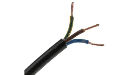 Cablu electric PVS 3x0.75mm negru