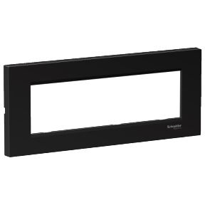 Рамка 7-я черный 81 x 9.5 x 197 mm easy Styl пластик Schneider