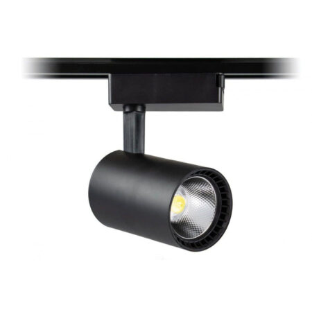 PROIECTOR LED PE SINA 24W 4000K NEGRU FERON