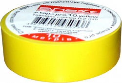Изолента желтый 10m PVC Pro Enext