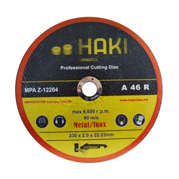 230×2.0 disc metal/inox Haki