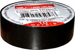 Bandă izolantă negru 10m PVC Pro Enext