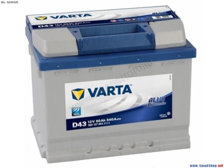 Аккумулятор 242x175x190 540A 60A Varta