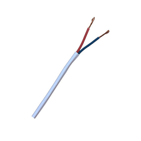 Cablu SVVP 2x0.75mm alb cupru
