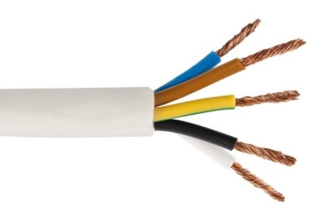 Cablu PVS 5x4mm cupru