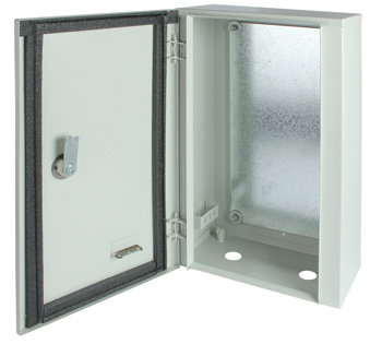 Металлический шкаф 400*400*200mm ИП54 серый метал Enext