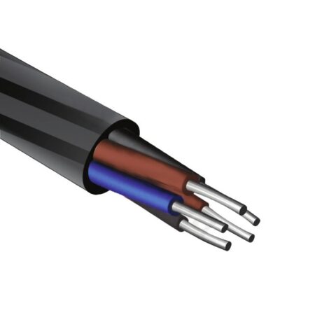 Cablu electric AVVG 5*10mm negru 5*10mm aluminiu