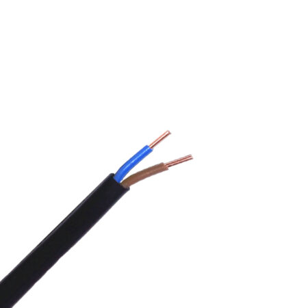 Cablu VVGng 2x2.5mm negru cupru