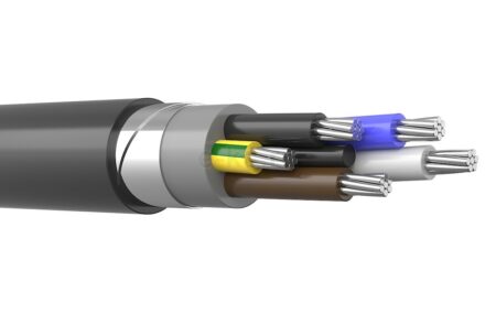 Cablu bronat AПвБбШв 5x35mm