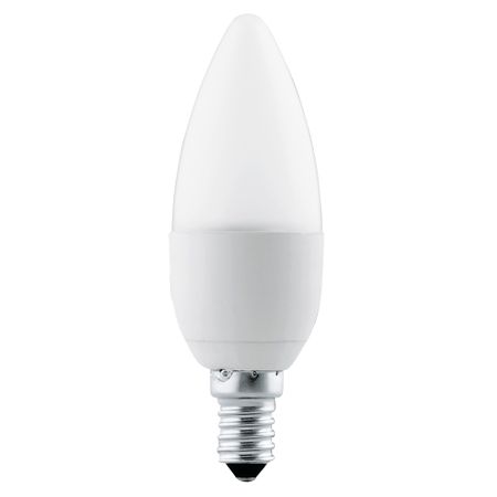 Bec LED C37 5 W 6000 К E14 albă LUMINA LED
