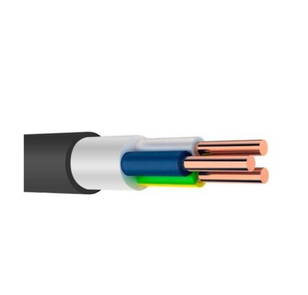 Cablu electric VVGngls 3x1.5mm negru cupru