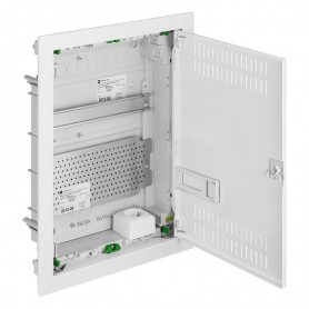 Cutie pentru automate 24 module IP30 albă metal