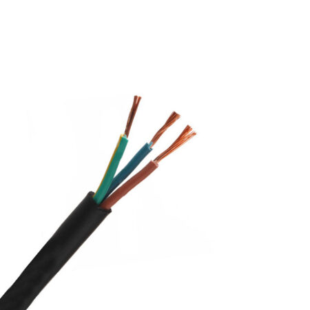Cablu VVGng 3x2.5mm negru cupru