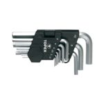 Ключи шестигранные длинные 5-10mm Topex