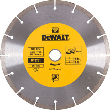 230x22.2MM disc cu diamant Dewalt