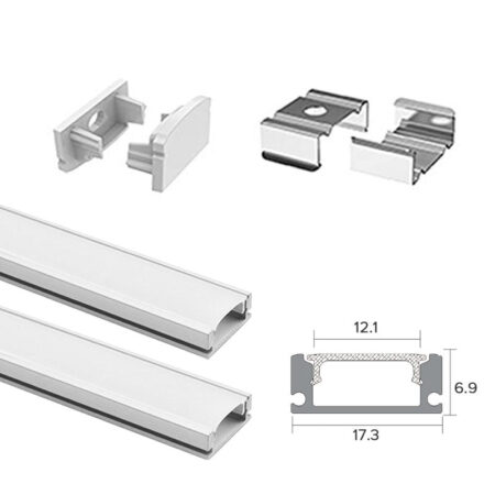 PROFIL DIN AL.CU DISPERSOR 3000*23.1*8.8MM ELMOS