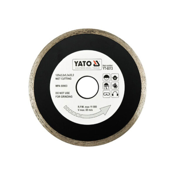 125mm disc cu diamant Yato