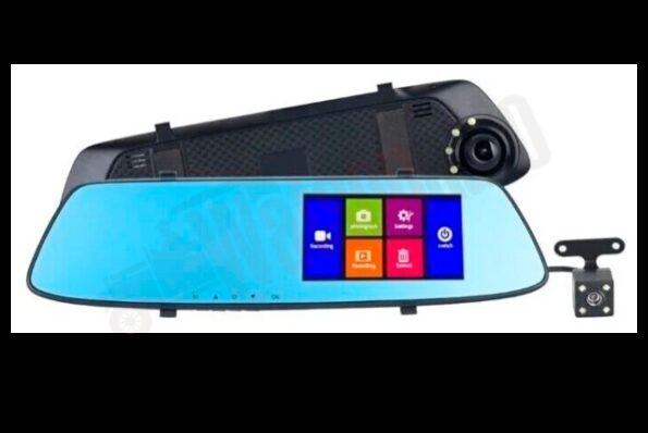 OGLINDA VIDEOREGISTRATOR CU CAMERA SPATE FULL HD DVR20