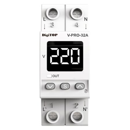 RELEU DE CONTROL MONOFAZAT 32A CU INDICATIE SI REGLARE ENEXT