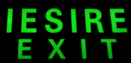 Indicator ieșire/exit