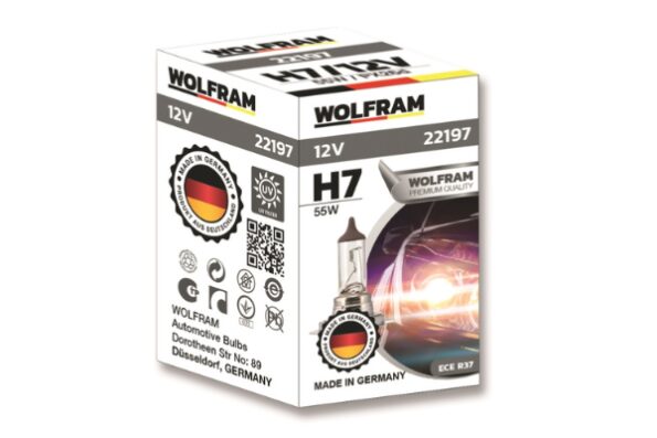 BEC H7 55W 12V WOLFRAM